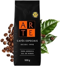Café Especial Grãos 100% Arábica 500g Torra Média Premium Sabor Frutado com Corpo Cremoso, Notas de Chocolate e Caramelo – Variedade Catuaí Amarelo, Arara e Mundo Novo - Cultivo de Altitude Sul de Minas Guaxupé Fazenda São Gabriel - imagem 3