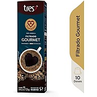 Café Filtrado Gourmet Três Corações 10 Cápsulas - imagem 2