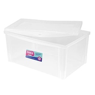 Caixa Organizadora Plástica 65L Cristal - Fechamento Click | Linha Radical - imagem 4