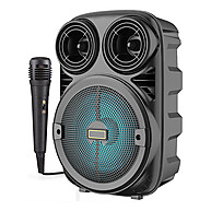 Caixa de Som Bluetooth Portátil com Microfone – Perfeita para Festas e Viagens - imagem 1