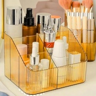 Organizador Multiuso 4 Divisões - Caixa Organizadora Acrílica para Maquiagem, Cosméticos e Acessórios - imagem 2