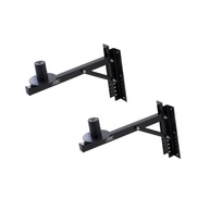Suporte de Parede Premium para Caixas de Som: 2 Unidades, Aço Resistente (35kg), Ajustável e Elegante Preto - imagem 2
