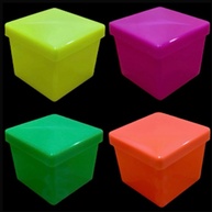 Caixinhas Neon: 40 Lembrancinhas Vibrantes! - imagem 1