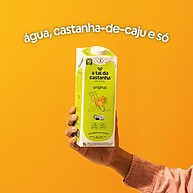 Bebida Castanha de Caju Original A Tal Da Castanha 1L - imagem 1