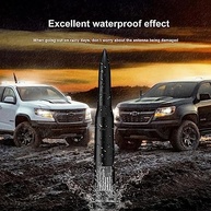 Antena Bullet 50 Cal para Ford, Dodge Ram, Chevy, GMC: Sinal Perfeito e Estilo Inigualável - imagem 5