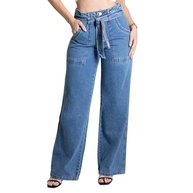 Calça Jeans Wide Leg Sawary: Conforto e Estilo - imagem 1