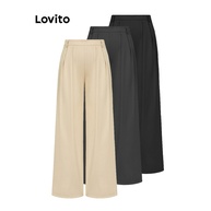 Calça Plissada Lovito: Elegância e Conforto! - imagem 1