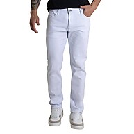 Calça Sarja Slim Branca - Conforto e Estilo para o Dia a Dia - imagem 1
