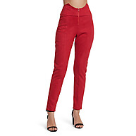 Calça Suede Cintura Alta: Elegância Planet Girls - imagem 1