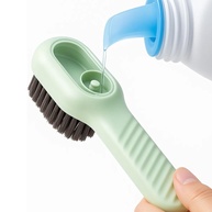Escova com Dispenser de Detergente - Limpeza Profunda para Tênis e Calçados (Verde) - imagem 1