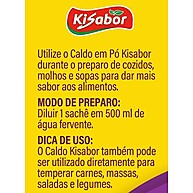 Caldo Bacon KiSabor Pó: Sabor Intenso em 45g - imagem 3