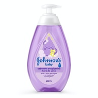 Johnson's Baby Sabonete Líquido Relaxante Hora do Sono 400ml - Calma Natural para Pele Sensível - imagem 1