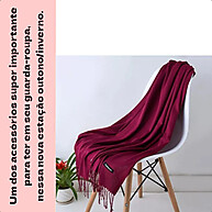 Cachecol Cashmere Feminino: Elegância e Calor - imagem 1