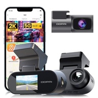 DDPAI N2 Dual Dash Cam 2K+1080P: Segurança Inteligente e Visão Noturna Avançada para Seu Carro - imagem 2