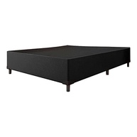 Cama Box Casal 1,38m Prince Preto em Suede com Design Moderno e Conforto Premium - imagem 2