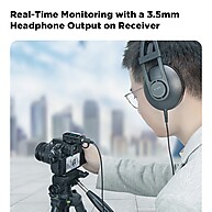 Boya BY-XM6 K1: Microfone Sem Fio para Celular e Câmera - imagem 2