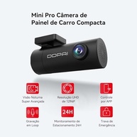Câmera Veicular DDPAI Mini Pro 1296P: Segurança e Imagens Incríveis com Wi-Fi e Visão Noturna - imagem 3