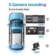 Dash Cam Domary 3 Câmeras: Segurança e Visão Completa do Seu Carro - imagem 3