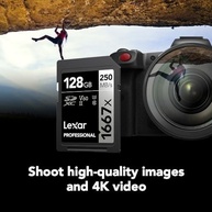 Cartão de Memória Lexar Professional 128GB UHS-II: Velocidade e Desempenho para Suas Câmeras - imagem 4