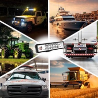 Farol Auxiliar LED Strobe: Ilumine Seu Caminho! - imagem 2