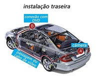 Câmera de Ré Universal Borboleta: Visão Noturna Colorida para Carros, Caminhões e Vans - imagem 4