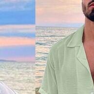 Camisa Aibes Masculina Slim Praia e Verão - imagem 1