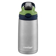 Garrafa Térmica Infantil Contigo Aubrey 384ml - Blueberry/Green Apple | Canudo Dobrável e Isolamento Térmico - imagem 3