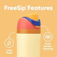 Garrafa Térmica Infantil Owala FreeSip 473ml - Canudo Seguro e Sem Vazamento para Escola e Esportes - imagem 4