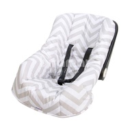 Capa Bebê Conforto Biramar Baby Ajustável Chevron Cinza - Conforto e Segurança - imagem 1