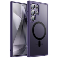 JETech Capa Magnética para Samsung S24 Ultra 5G: Proteção Premium com MagSafe e Acabamento Fosco Translúcido - imagem 1