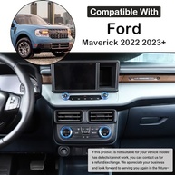 Aprimore sua Ford Maverick 2022-2024: Capa Protetora de Botão em Alumínio Azul - imagem 3