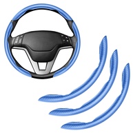 Amiss Capa Volante Fibra de Carbono 3 Peças: Segurança e Estilo Antiderrapante Universal (Azul) - imagem 1