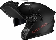 Capacete Articulado Race Tech Signal Monocolor Preto Fosco: Segurança e Estilo para Sua Pilotagem - imagem 2