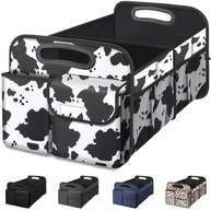 Organizador de Porta-Malas Femuar Dobrável Grande Capacidade - Carro, SUV, Jeep, Sedan - Estampa Vaca - imagem 2
