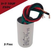 Capacitor 3 Fios 10UF para Ventilador de Teto - 250VAC 3 Velocidades - imagem 3
