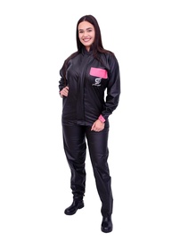 Capa De Chuva Motoqueiro Star Capas Impermeável Conjunto Jaqueta e Calça Motoqueiro Motociclista Motoboy Motogirl Impermeável Masculino e Feminino - imagem 1