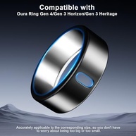 ZOOROO Pacote com 3 Capas Protetoras TPU para Oura Ring Gen 3/Gen 4 - Carregamento Fácil e Estilo Personalizado - imagem 3