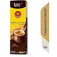 Cappuccino Classic 3 Corações: 10 Cápsulas Intensas - imagem 3
