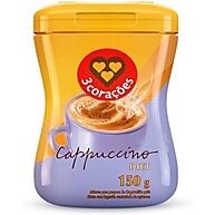 Cappuccino Diet 3 Corações: Sabor Sem Culpa 150g - imagem 2