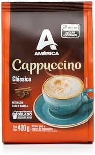 América Cappuccino em Pó Clássico 400g - imagem 1