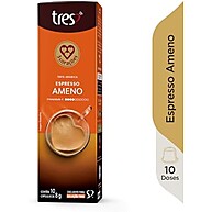 Café Espresso Ameno 3 Corações: 10 Cápsulas Intensas - imagem 4
