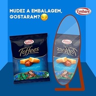 Embaré Caramelos Toffees Sortidos 600g - imagem 2