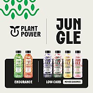 Jungle Low Carb Morango Limão: Refrescância Funcional 500ml - imagem 2