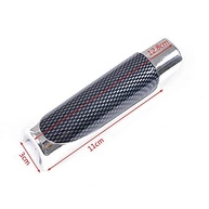 Capa Fibra de Carbono Universal para Freio de Mão - Estilo Esportivo e Proteção ABS Cromada - imagem 5