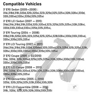 Maçaneta Interna Fibra de Carbono para BMW Série 3 E90/E91/E92/E93 (2004-2011) - Kit 6 Peças - imagem 3