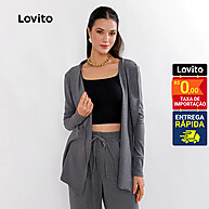 Cardigan Feminino Lovito: Conforto e Estilo! - imagem 1