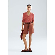 Cardigan Tricô Decote V Hering: Elegância e Conforto - imagem 1