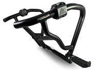 Protetor de Motor e Carenagem Coyote Preto com Pedaleiras - Honda Twister CBX 250 (até 2008) - imagem 3