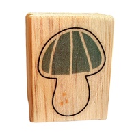 Carimbo Cogumelo: Arte em Madeira para DIY - imagem 1