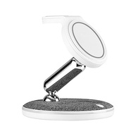 Carregador Indução Geonav 3 em 1 Dobrável: Carregue iPhone, Apple Watch e AirPods simultaneamente! - imagem 2